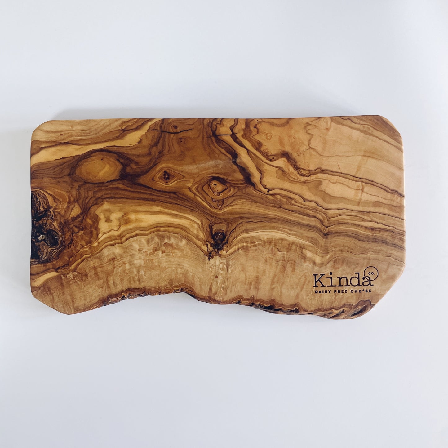 Kinda Co. Olive Wood Logo Board