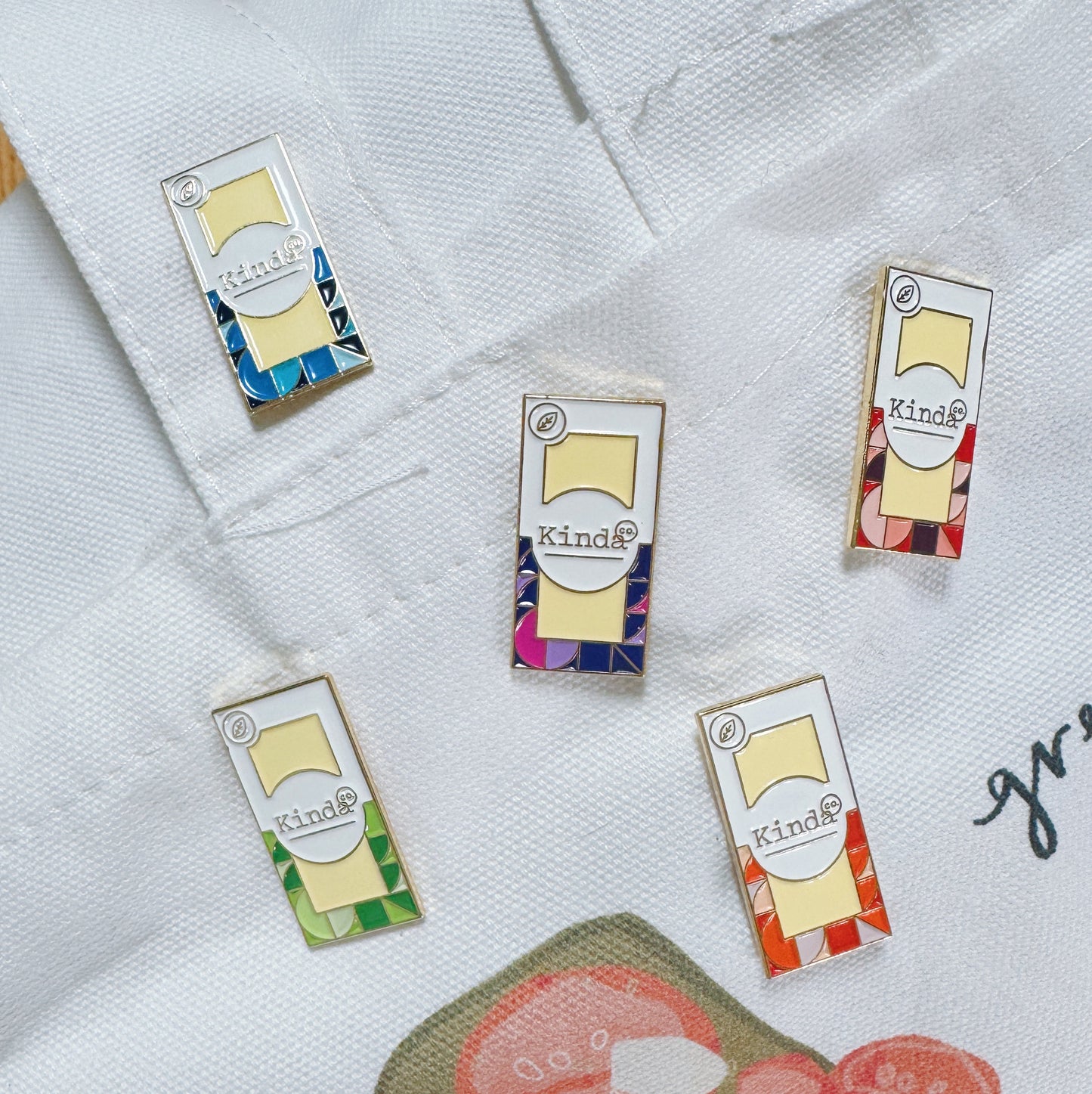 Kinda Co. Enamel Pin