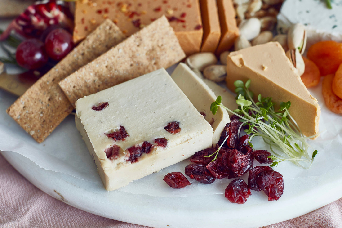 Festive Cheese + Cracker Selection