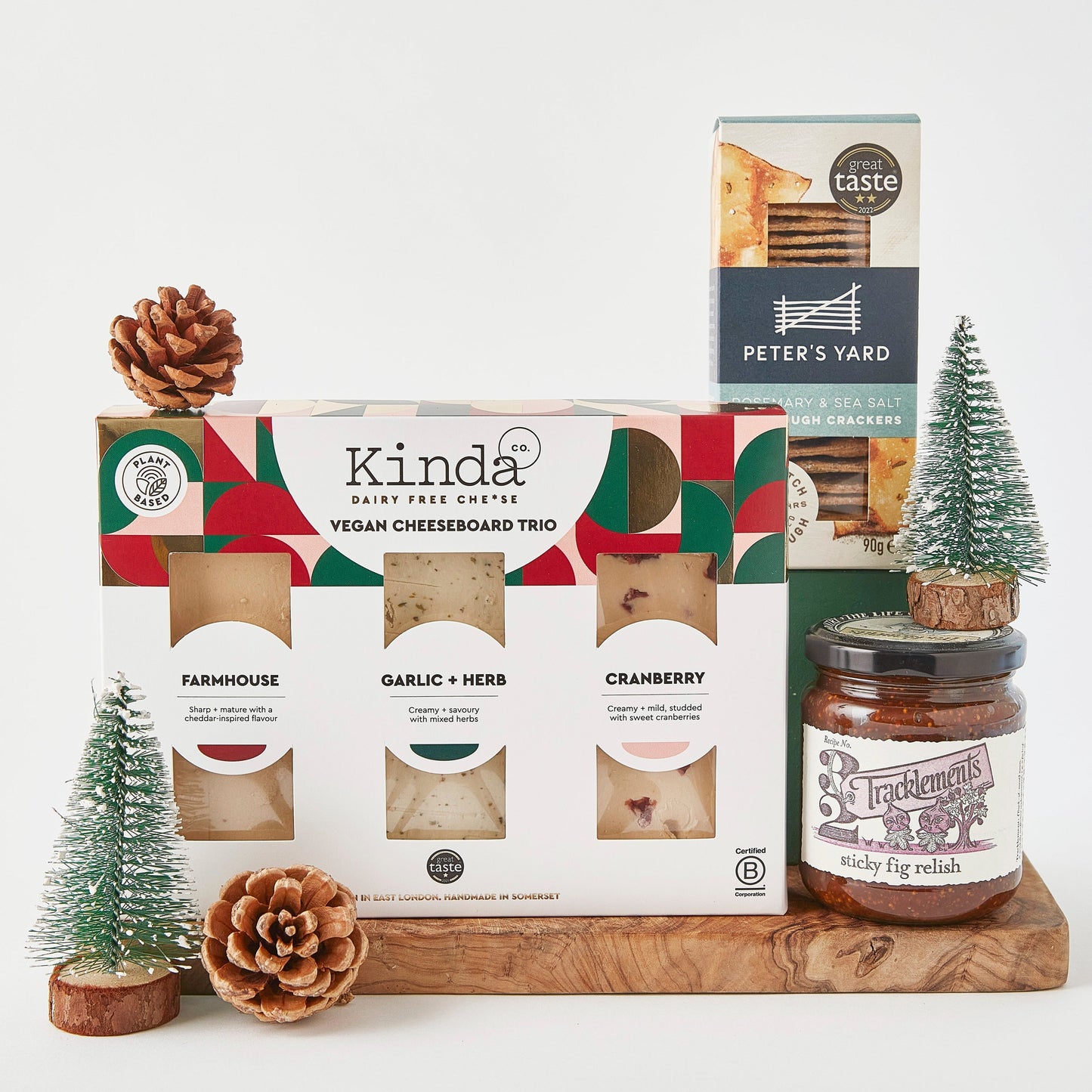 Festive Cheese + Cracker Selection