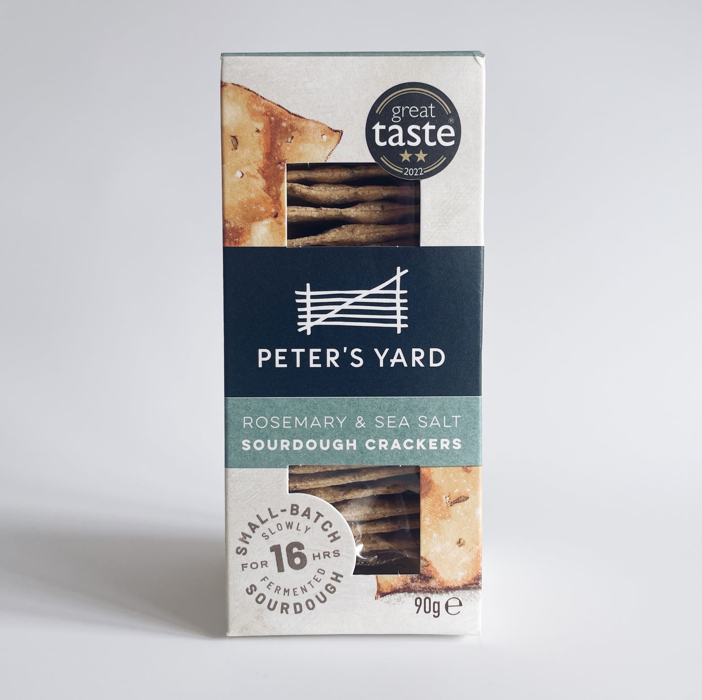 Peter's Yard Rosemary & Sea Salt Sourdough Crackers