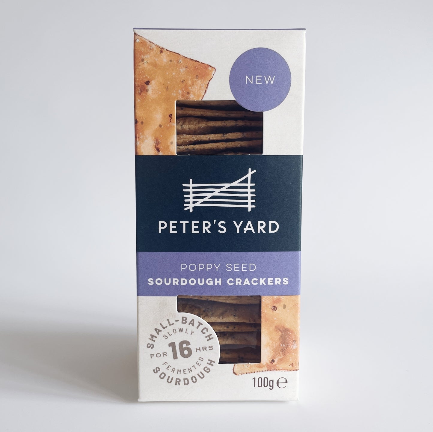 Peter's Yard Poppy Seed Sourdough Crackers