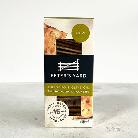 Peter's Yard Oregano & Olive Oil Crackers
